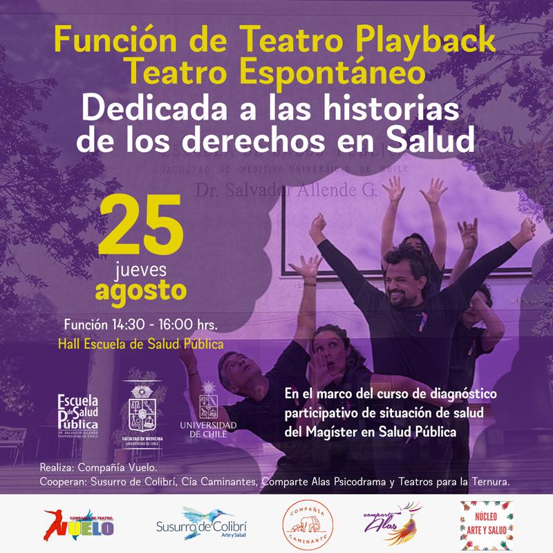 Función de Teatro Playback /Teatro Espontáneo