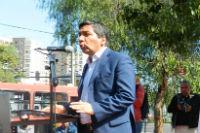 Alcalde de la Municipalidad de Independencia, Gonzalo Durán.