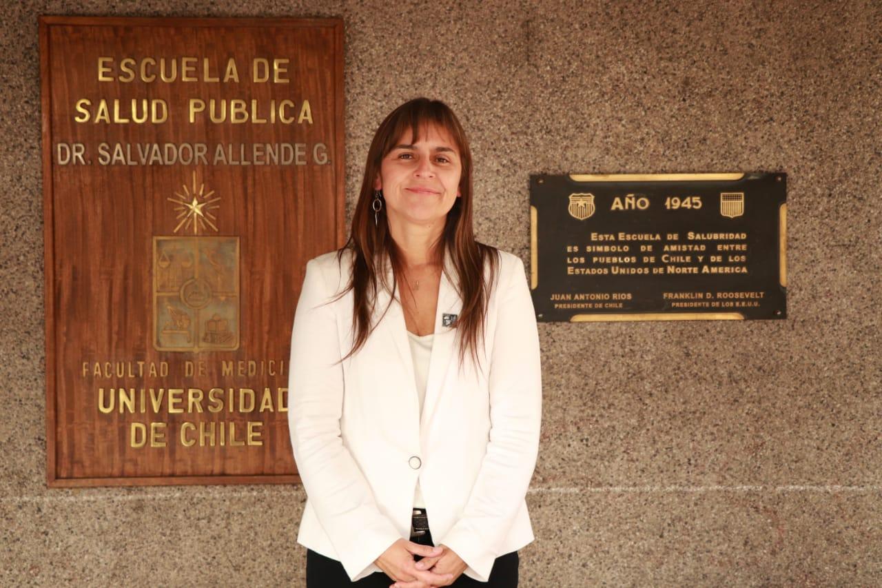 Dr. Verónica Iglesias, Directora electa Escuela de Salud Pública.
