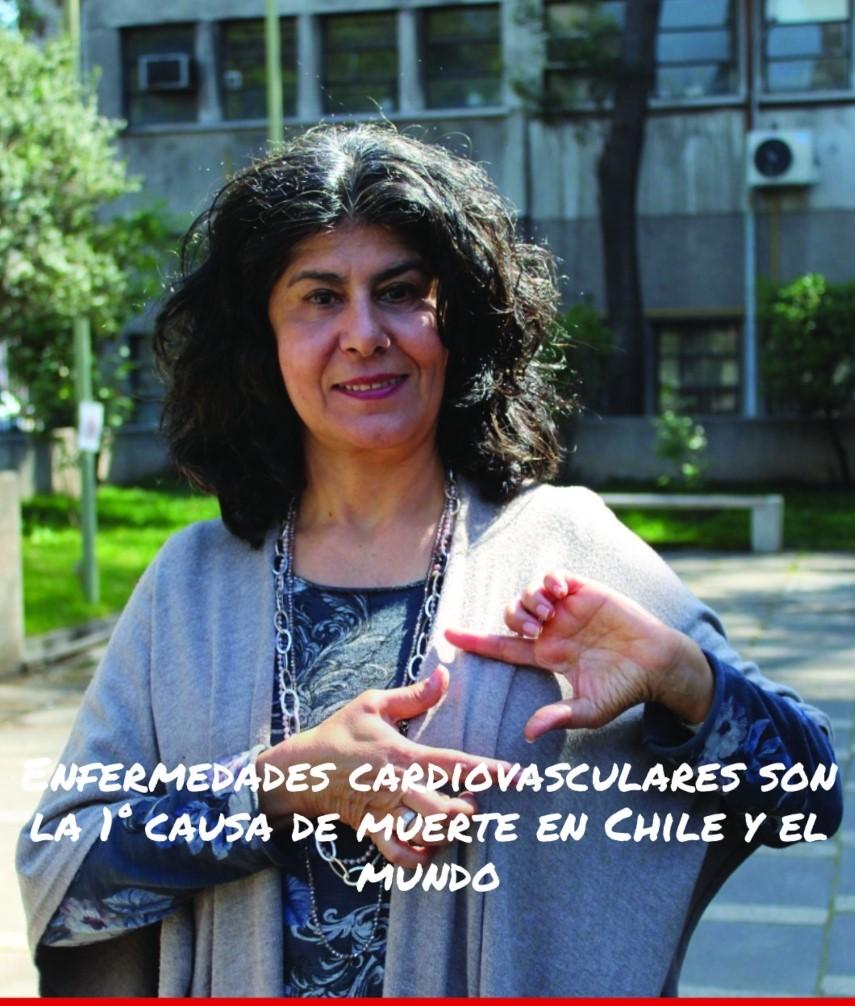 Dra. Carolina Nazzal académica del programa de Epidemiología de la Escuela de Salud Pública