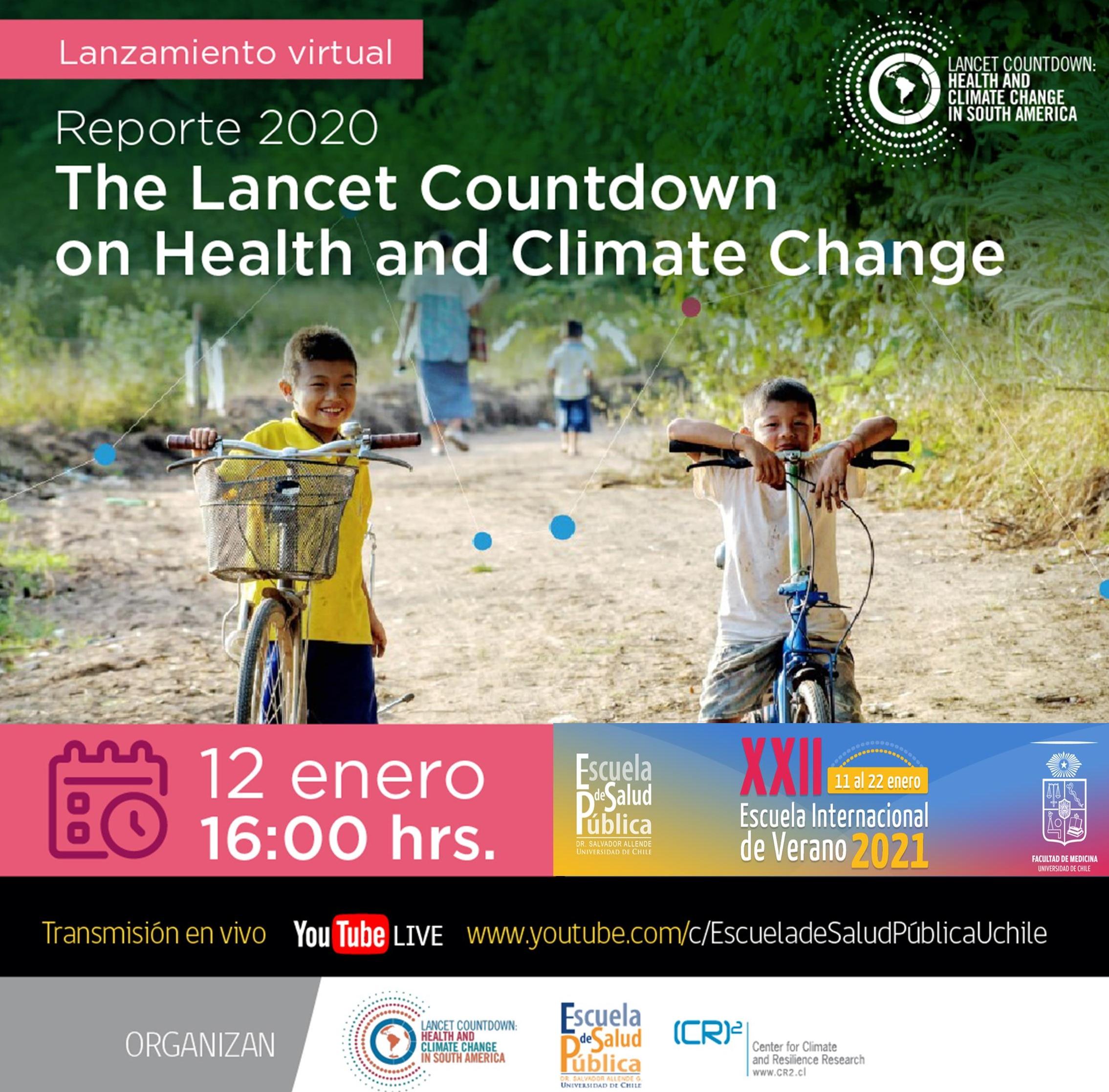 Lanzamiento Reporte 2020 The Lancet Countdown on Health and Climate Change