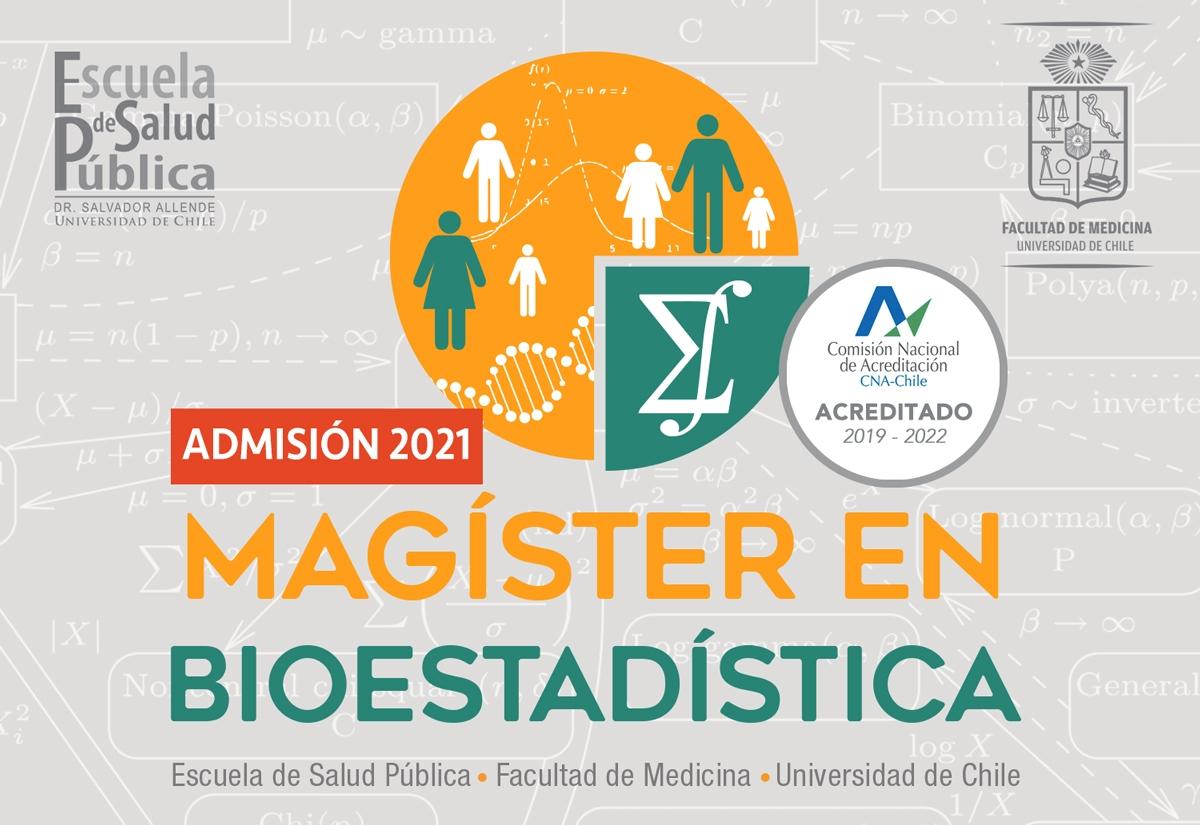 Programa de Magíster en Bioestadísticas de la Escuela de Salud Púbica de la Universidad de Chile