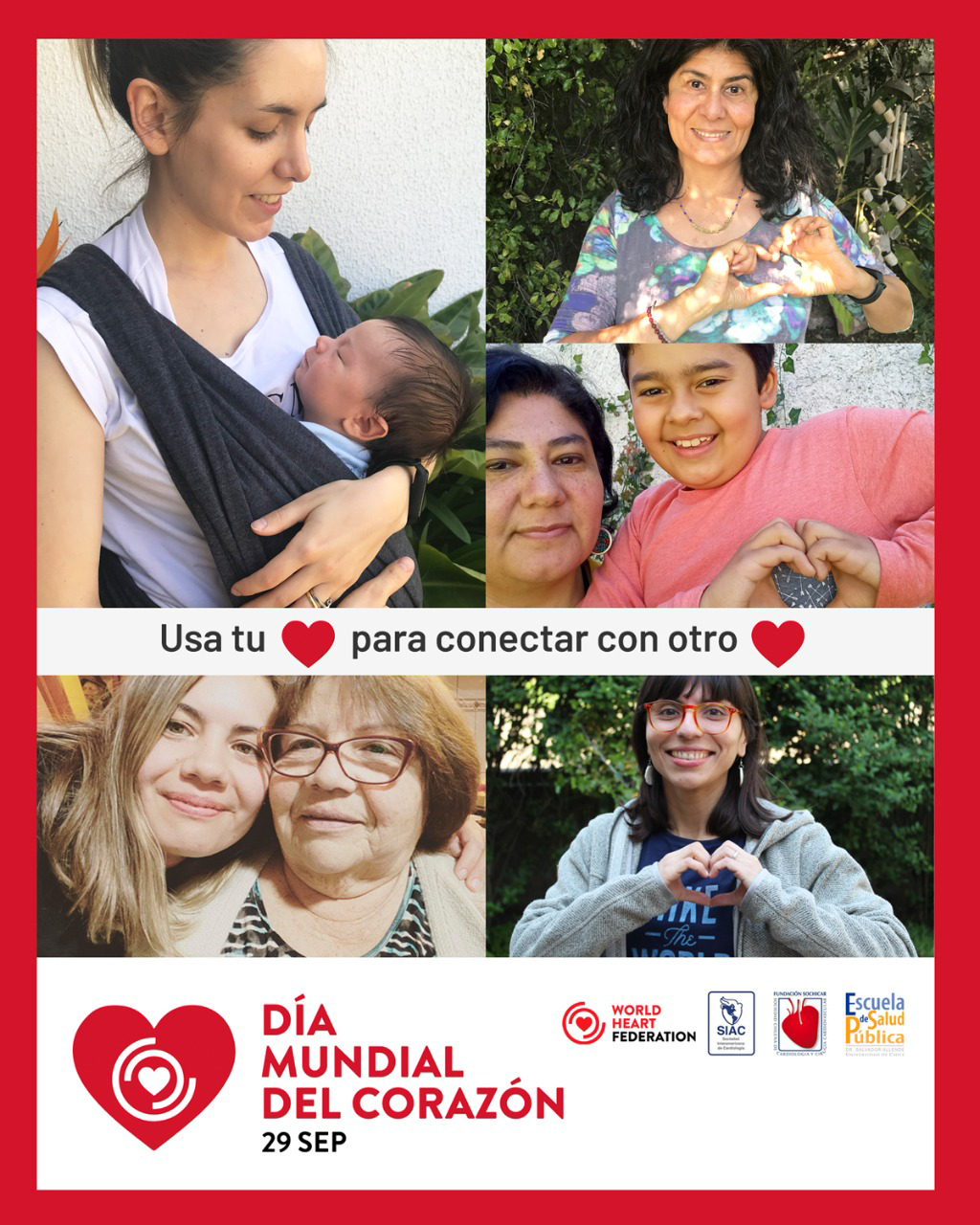 "Usa el corazón para conectarte" es el lema para celebrar el Día Internacional del Corazón este 29 de septiembre.