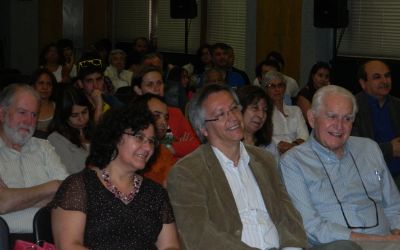 Verónica Herrera, Dr. Óscar Arteaga y Dr. Giorgio Solimano
